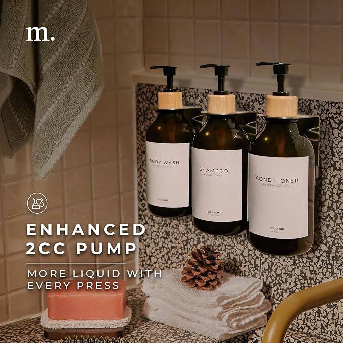 MaisoNovo Shampoo and Conditioner Dispenser - Image 7