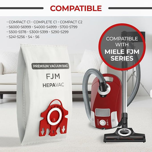 FJM Vacuum Cleaner Bags for Miele - Image 2