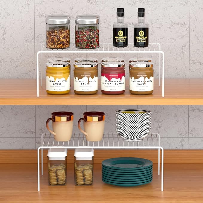 iPEGTOP Large Kitchen Freezer Cabinet Storage Shelf - Image 2