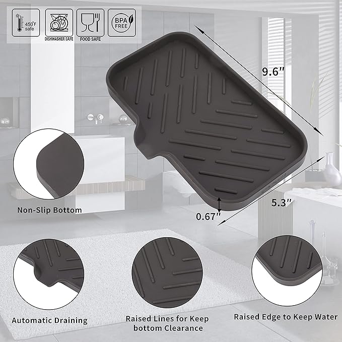 Silicone Bathroom Soap Dishes - Image 2