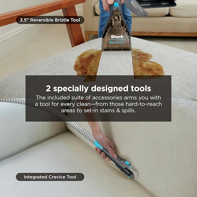 Shark StainStriker Portable Carpet & Upholstery Cleaner w/on board self cleaning - Image 5