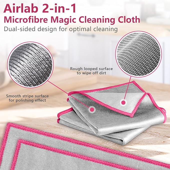 Glass Polishing Cloth Streak Free Miracle Microfiber Cleaning Cloth Lint Free - Image 4