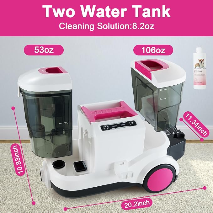 WECLEAN Carpet Cleaner Machine and Stain Remover - Image 3