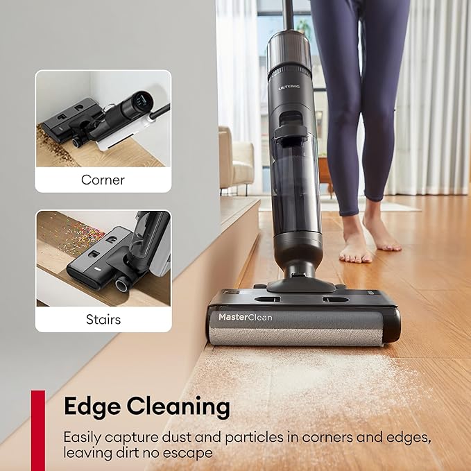 Ultenic Wet Dry Vacuum Cleaner, Cordless Vacuum Mop Combo - Image 6