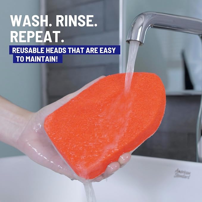 Replacement Scrubber Refill for Moku Home Extendable Tub Tile Shower Brush for - Image 6