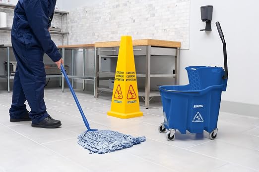 Carlisle FoodService Products 35 Qt Commercial Mop Bucket - Image 5