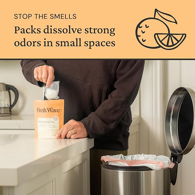 Fresh Wave Orange Odor Eliminating & Deodorizing Packs - Image 3