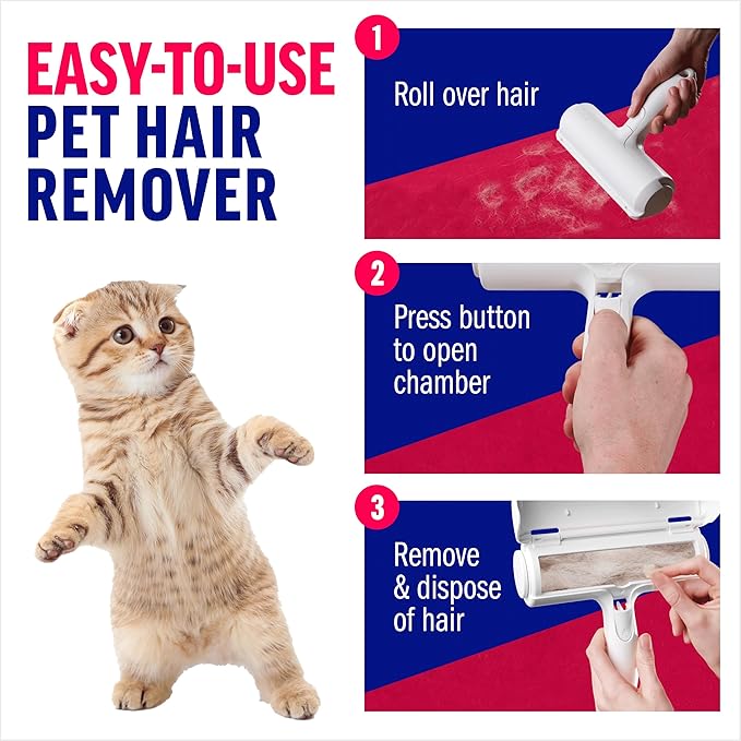 ChomChom Roller Pet Hair Remover and Reusable Lint Roller - Image 3