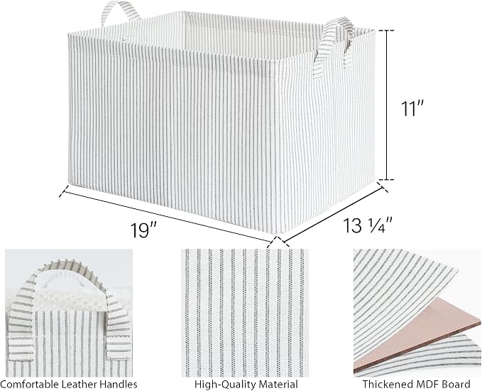 StorageWorks 45L Large Storage Bins - Image 2