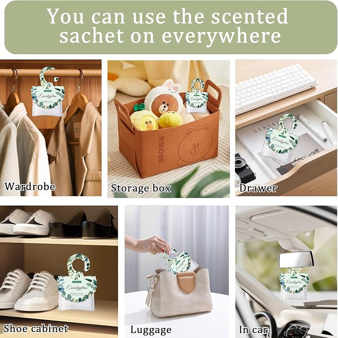 15 Packs Eucalyptus Scented Sachets Bag - Image 3