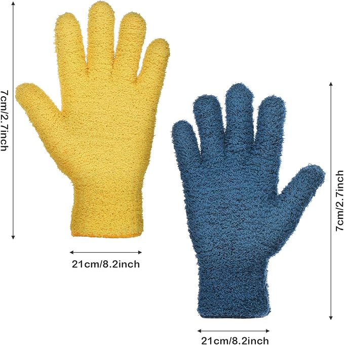 Patelai 2 Pairs Microfiber Gloves - Image 2