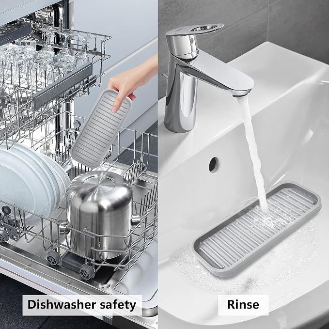 Silicone Sponge Holder 2 Pack, Dish Soap Holder - Image 4