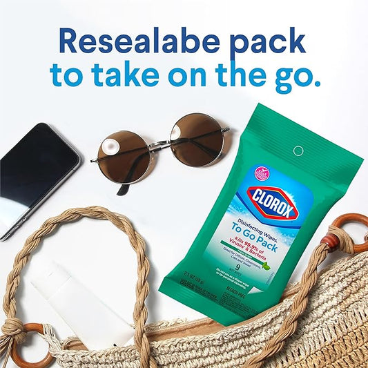 Clorox Disinfecting On The Go Travel Wipes, Fresh Scent - Image 2