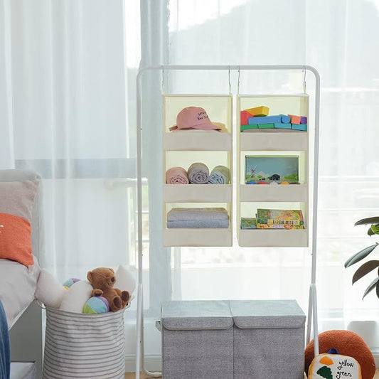 GRANNY SAYS 3-Shelf Hanging Organizer, Foldable Hanging Closet Storage - Image 2