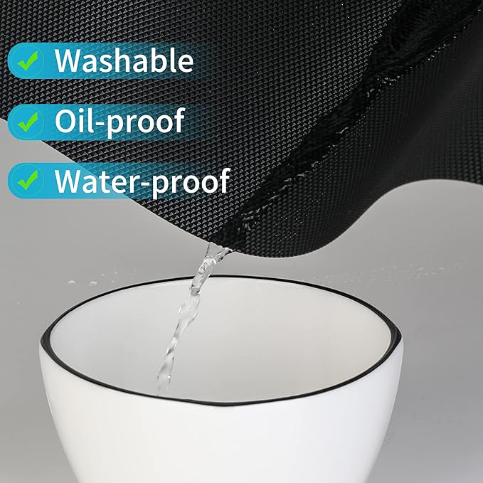Kitchen Shelf Liner Drawer Liners, Non-Adhesive Refrigerator Liners Waterproof - Image 4