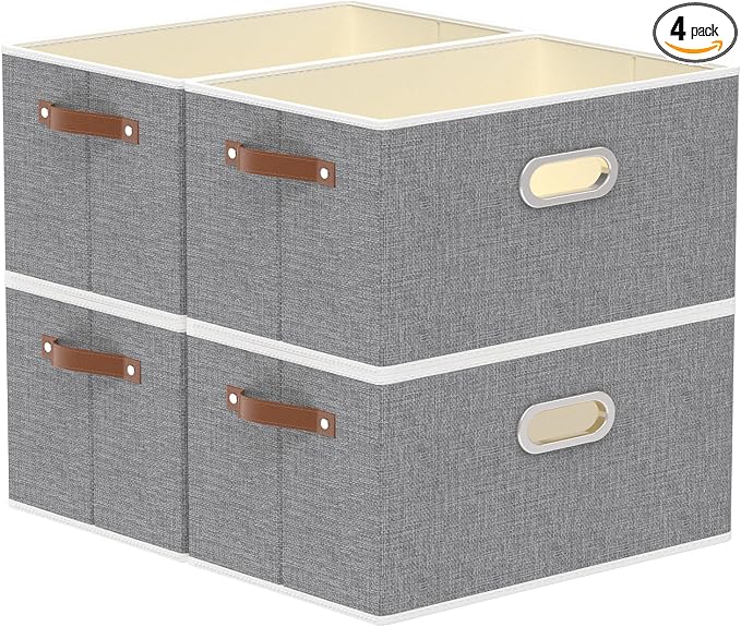 Yawinhe Foldable Storage Baskets by Yawinhe