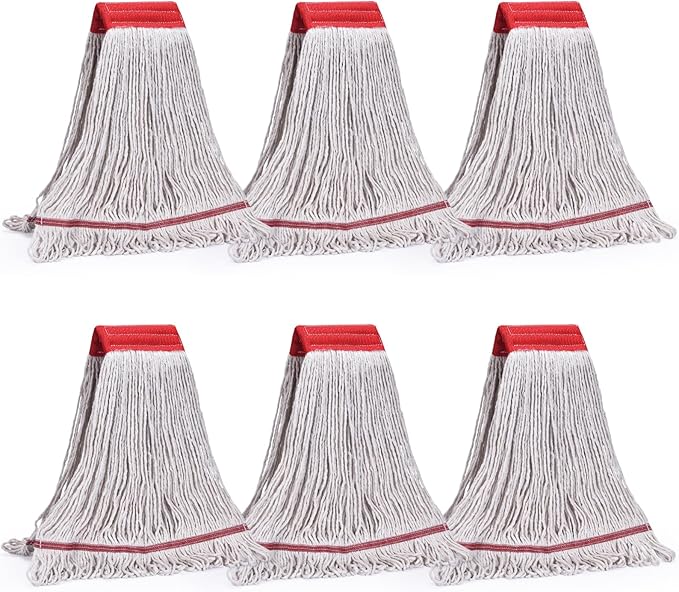 Matthew Cleaning Commercial Mop Head Replacement, 5 Inch Wide Headband by MATTHEWCLEANINGPRODUCTS