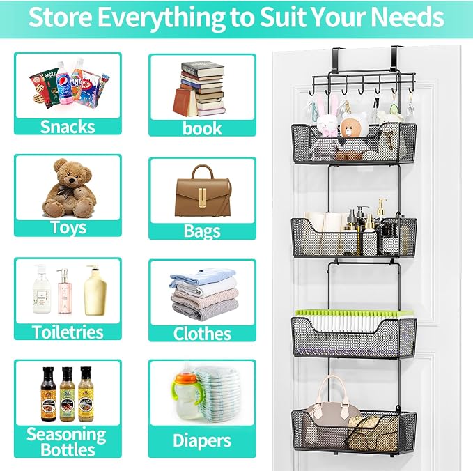 HapiRm Over The Door Organizer - Image 7