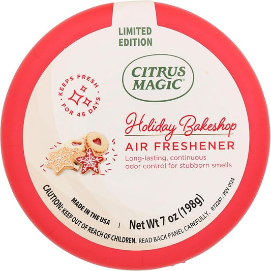 Citrus Magic Holiday Odor Absorbing Solid Air Freshener, Holiday Bakeshop - Image 2