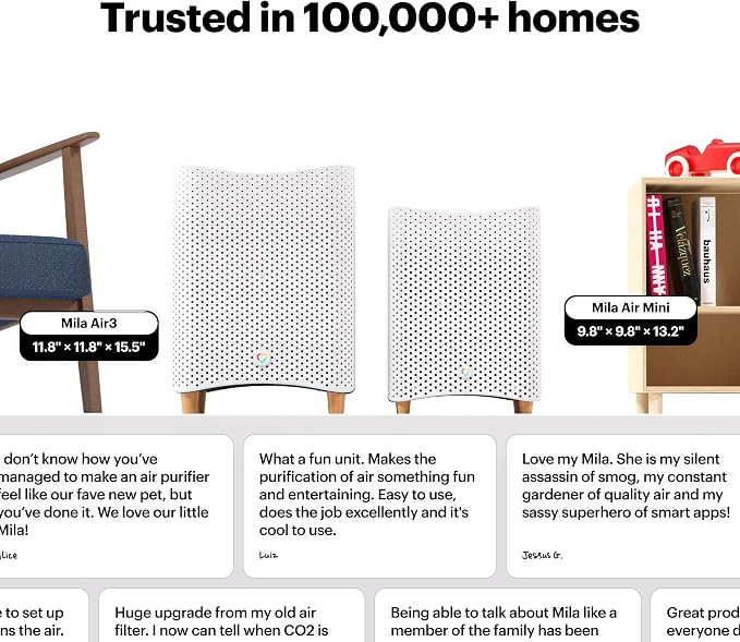 Mila Air 3 Smart Home Air Purifier - Image 6
