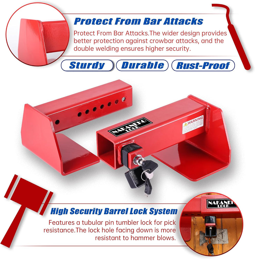 Shipping Container Lock, Semi Trailer Cargo Door Lock, Key Lock