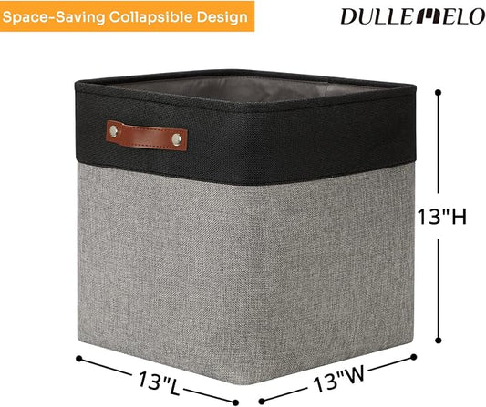 DULLEMELO Storage Bins for Organizing, Closet Storage Baskets for Gift Empty - Image 2