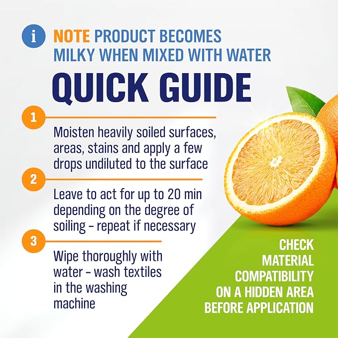 WoldoClean Orange Oil Cleaner Concentrated 25.36 fl oz - Image 4