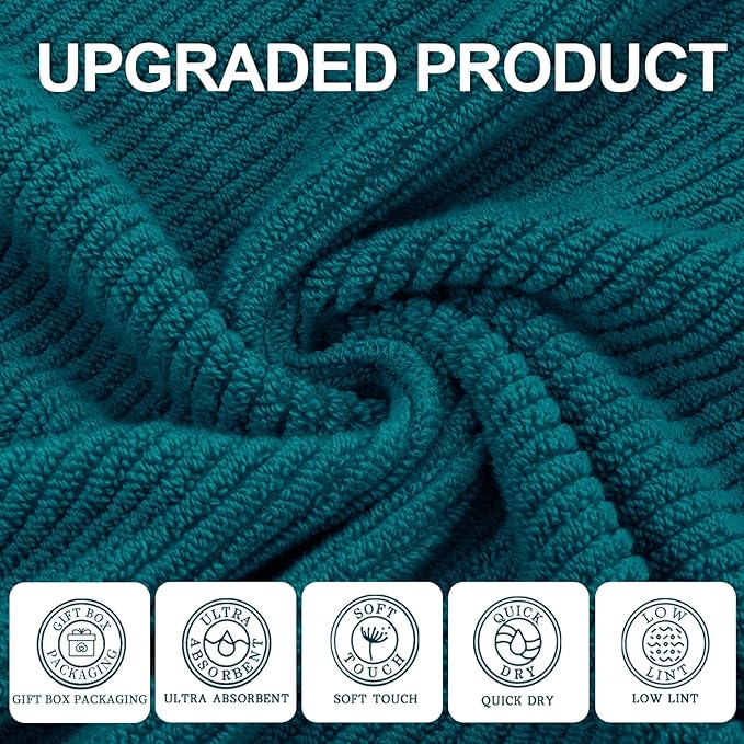 VOOVA & MOVAS Bathroom Hand Towels - Image 2