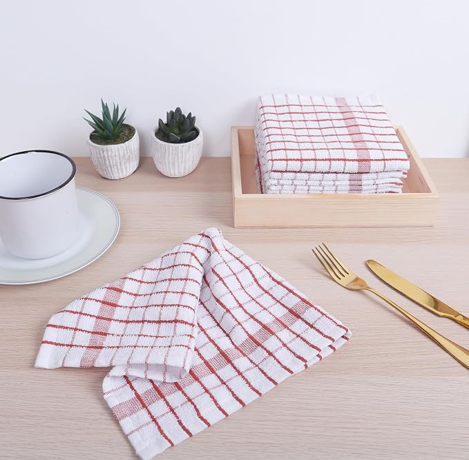 AMOUR INFINI Kitchen Dish Cloths Set of 8 - Image 5