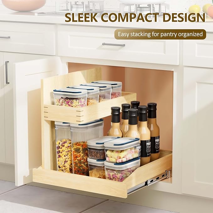 Flip-Lock Airtight Food Storage Containers 4-PC, Leakproof Ring Seal Top - Image 6