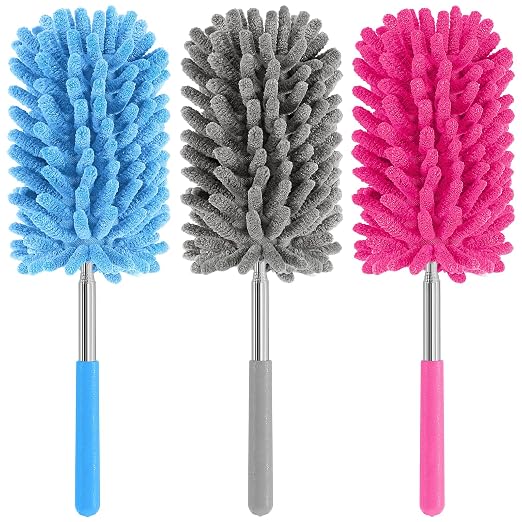 Mini Duster for Cleaning, 360° Bendable Hand Dusters by TIMIVO