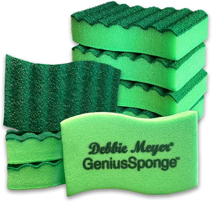 Debbie Meyer GeniusSponges-8 Scrubber Sponges by Debbie+Meyer