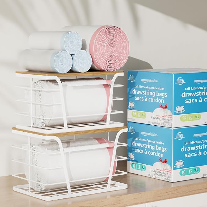 Extra Large 2 Pack Stackable Pantry Organizers - Image 3