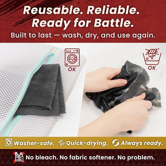 BELLEMOND「Samurai Cloth」Japanese Microfiber Cleaning Cloth | Washable, Lint - Image 7