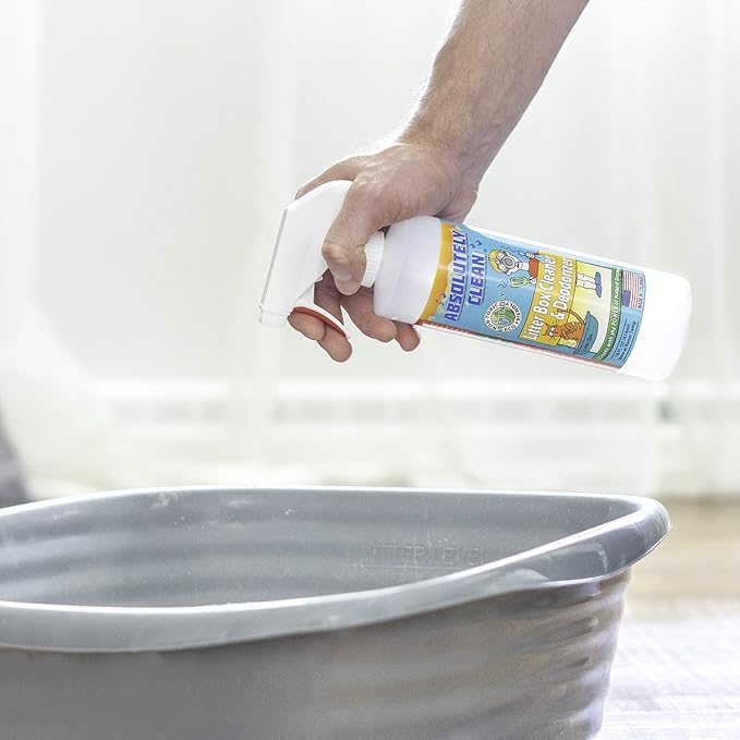 Absolutely Clean Litter Box Cleaner and Odor Eliminator, Eliminate Odors Quickly - Image 4