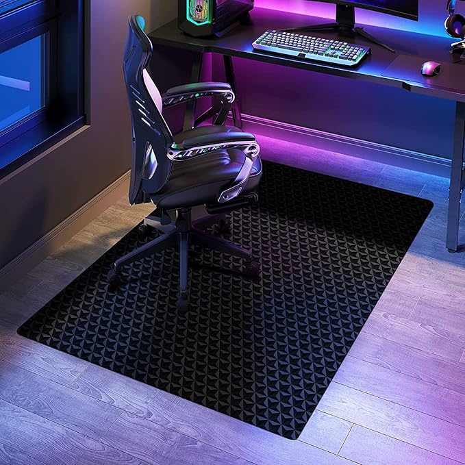 SALLOUS Chair Mat for Hard Floor, Rolling Chair Floor Mat for Home Office by SALLOUS