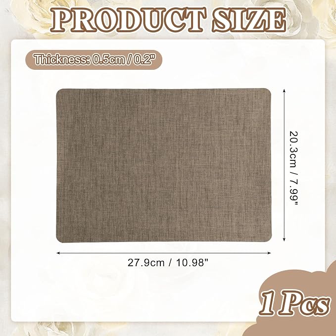 PATIKIL Linen Repair Patch, 8 x 11 Inch Self-Adhesive Linen Fabric Repair - Image 2