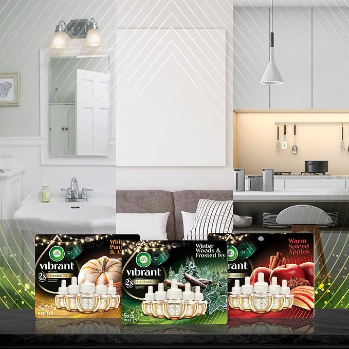 Air Wick Plug In Scented Oil Refills, Sweetgrass + Sandalwood, Air Fresheners - Image 5