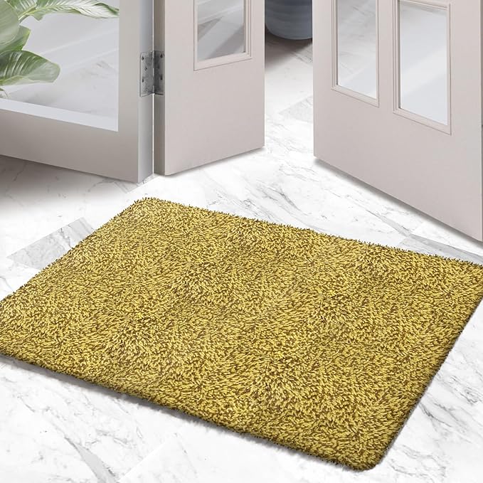Premium Microfiber Indoor Door Mat – 24"x36" Washable Entry Mat, Waterproof by RugMast