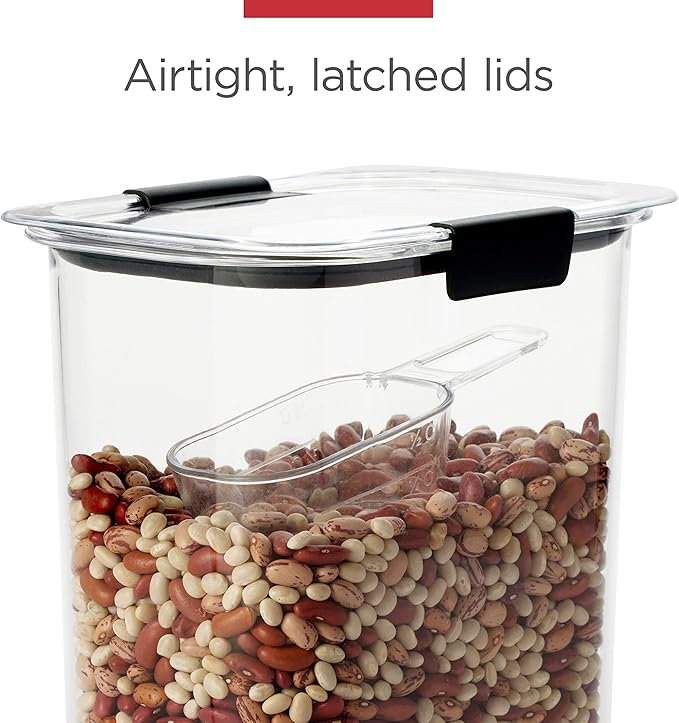 Rubbermaid Brilliance Airtight Cereal Food Storage Container, Shatterproof - Image 3