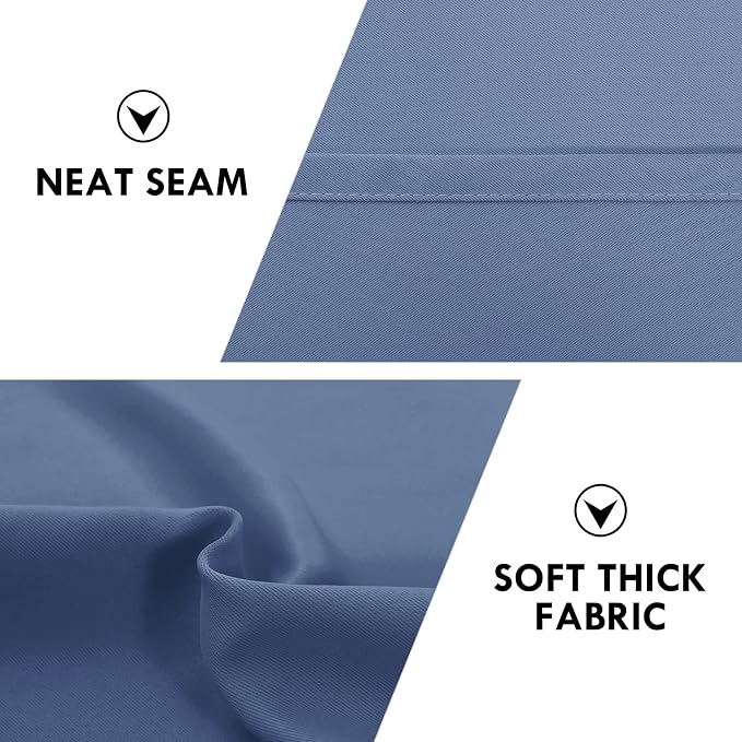 DWCN Blackout Curtains – Thermal Insulated, Energy Saving & Noise Reducing - Image 6