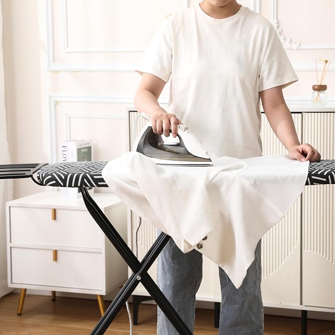 caius Ironing Board with Steam Iron Rest, Compact and Space Saver Iron Board - Image 7