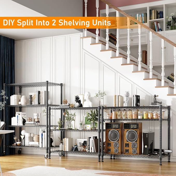 Himimi 18" D×36" W×72" H Storage Shelves - Image 2