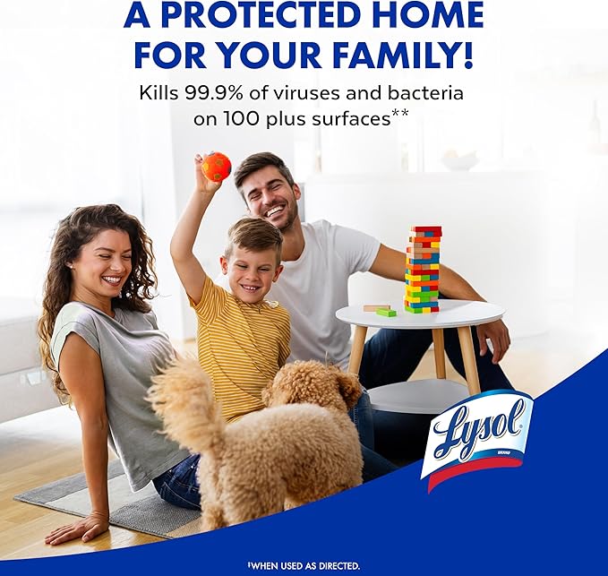 Lysol Disinfectant Spray, Household Essential Cleaning Supplies, Antibacterial - Image 4