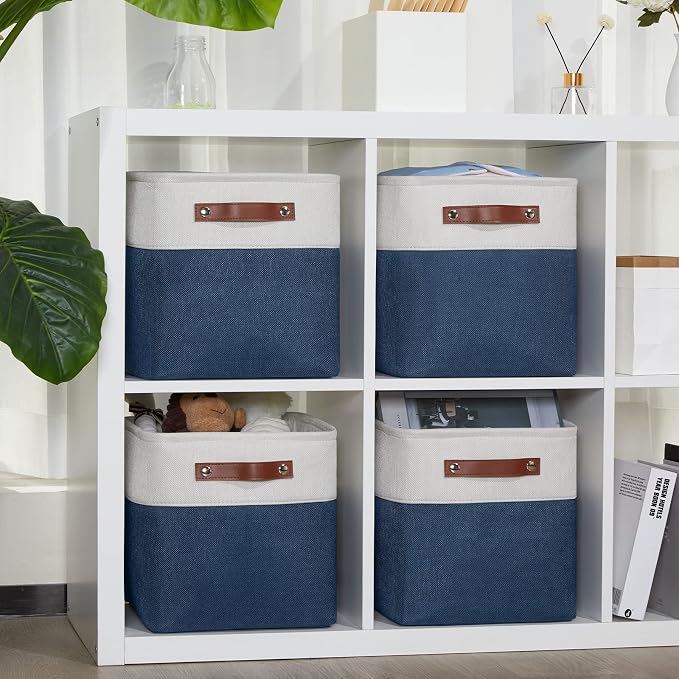 DULLEMELO [Set of 4 Storage Cubes Baskets - Image 7