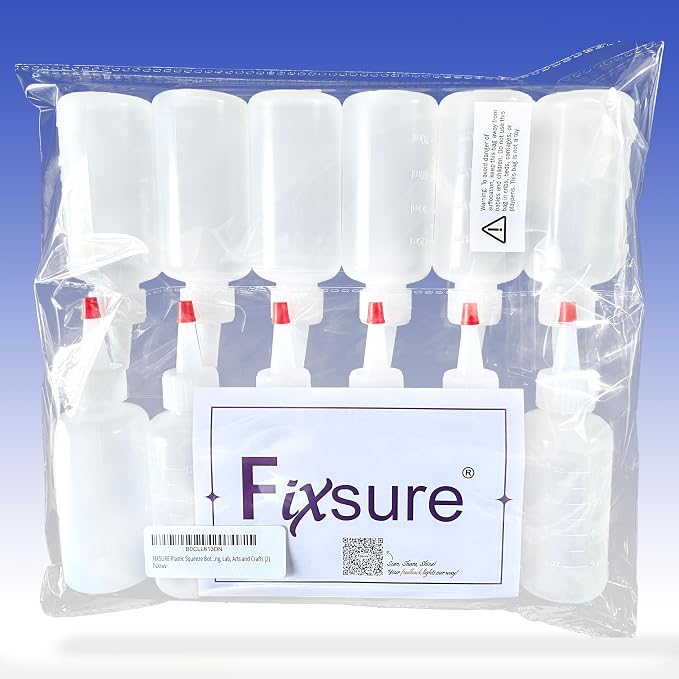 Plastic Squeeze Bottles with Red Tip Cap, 4 Oz Squirt Bottle - Image 12