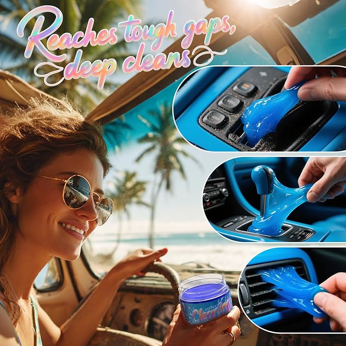 ASFSKY Car Cleaning Gel Cleaning Putty Universal Dust Cleaning Car Interior - Image 5