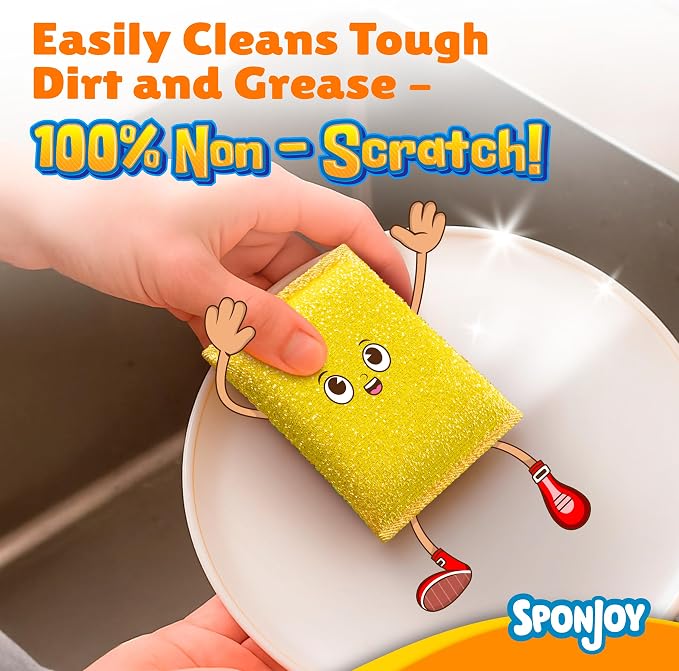 6-Pack Dish Sponges Kitchen - Image 2
