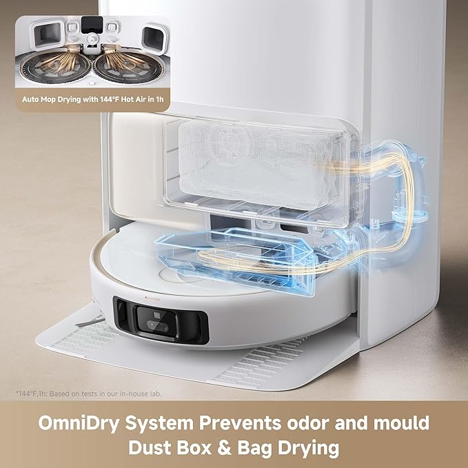 Mova V50 Ultra Complete Robot Vacuum and Mop Self-Cleaning, 000 Pa Suction - Image 6