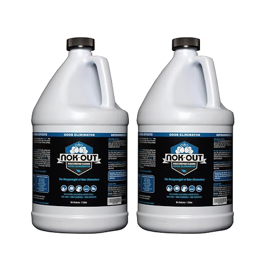 NOK OUT Odor Remover, Pet Deodorizer and Cleaning Spray, Made in the USA by NOKOUT